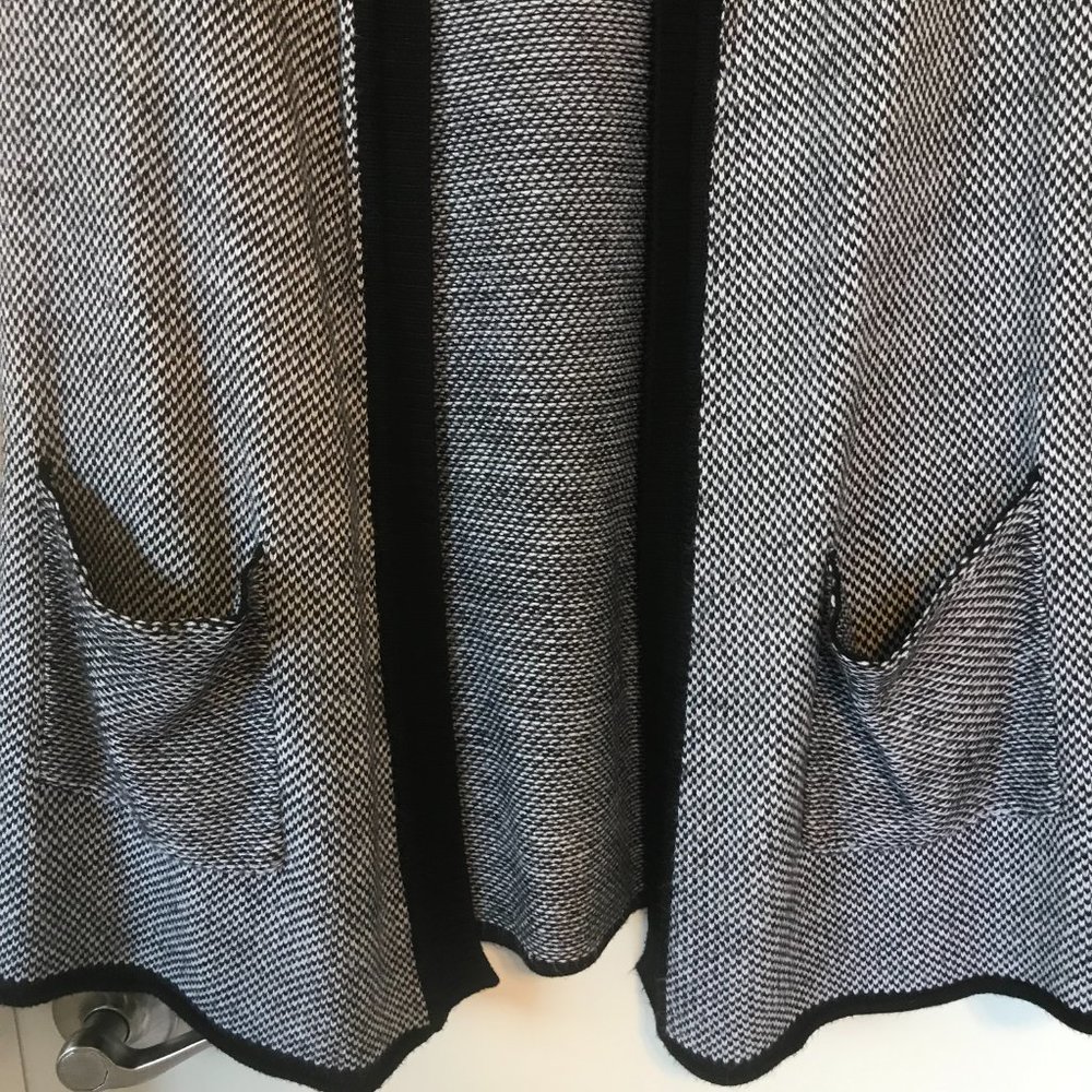 Hooded Sweater Vest/Duster - Picture 3 of 10